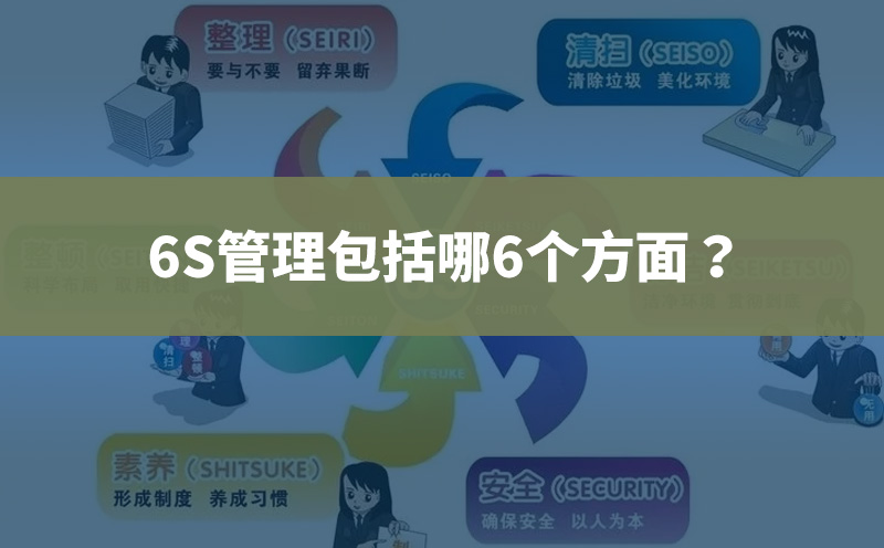 6S管理包括哪6個(gè)方面？6S分別是什么意思？