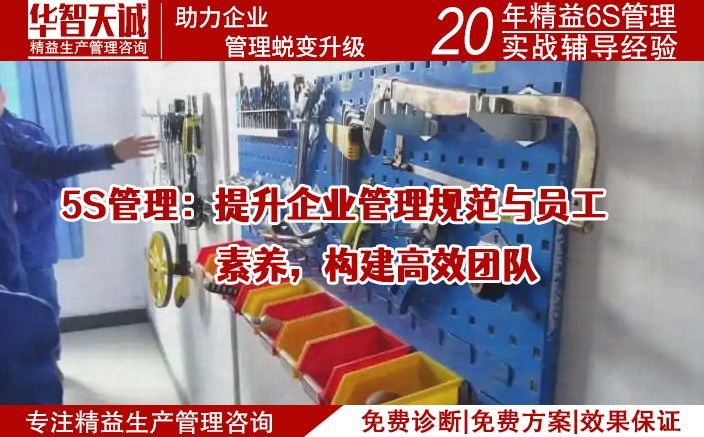 5S管理：提升企業(yè)管理規(guī)范與員工素養(yǎng)，構建高效團隊